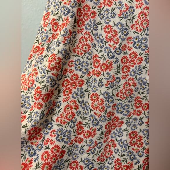 Reformation Thora Mini Wrap Dress in Shelby Floral S - Picture 6 of 9